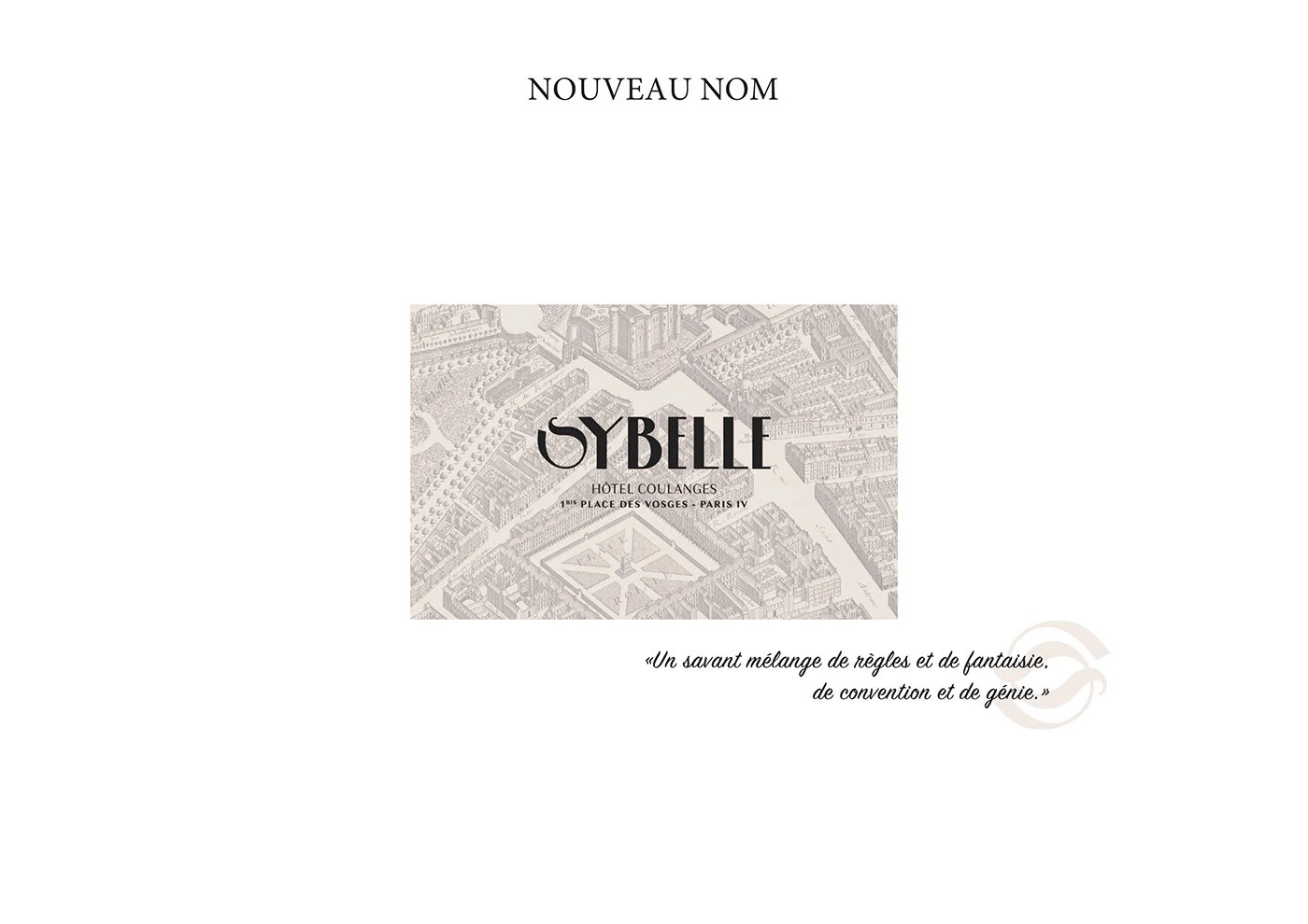 HÔTEL COULANGES — DEVIENT SYBELLE, visual 1